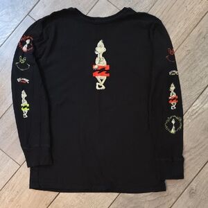 Billabong Black Long Sleeve Tee with Colorful Graphics